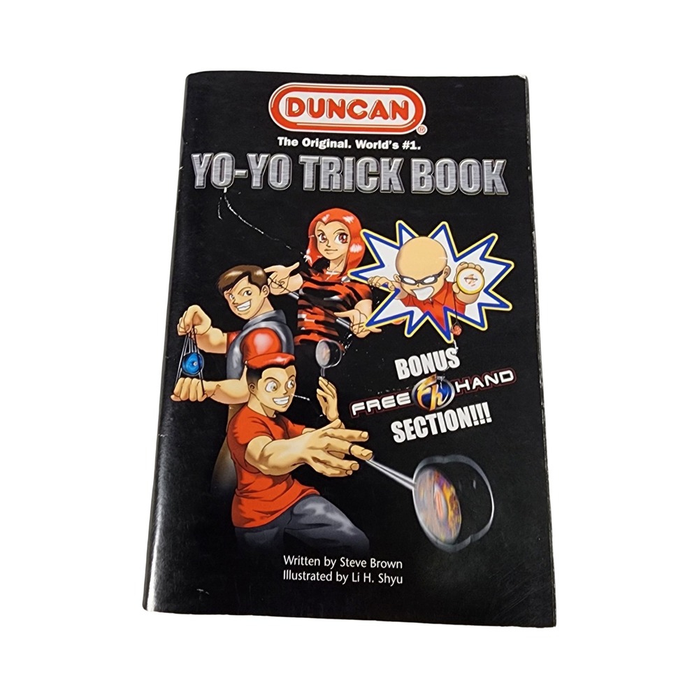 Duncan Yo-Yo Trick Book Steve Brown Li H Shyu Freehand Section 3103BK Guide